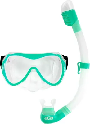 Immagine prodotto di Set da immersione Aga maschera e snorkel M12+S2 Turchese