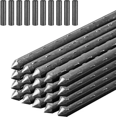 Zdjęcie produktu dla System podpór do storczyków i roślin – 20 metalowych prętów z łącznikiem – 42 cm