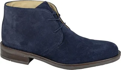 Obrázek produktu pro Roamers - Pánské boty typu chukka, semiš DF2354 (39,5 EU) (námořnická modrá)