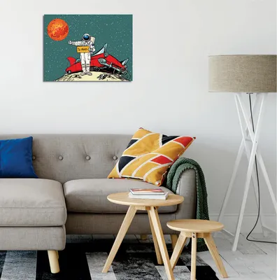Zdjęcie produktu dla Wallity, DC434- GWN1247, Kolorowe, Wydruki na płótnie, 30 x 40 cm, 60% bawełna / 40% poliester
