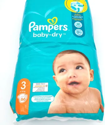 Produktbild von Pampers Pampers Baby Dry - Größe 3 - 66 Windeln