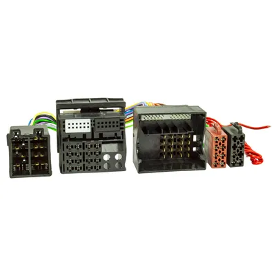 Immagine prodotto di Cavo a T ISO compatibile con Citroen Peugeot per l'alimentazione del kit vivavoce per auto Amplificatore ISO per THB Parrot Dabendorf i-sotec Match