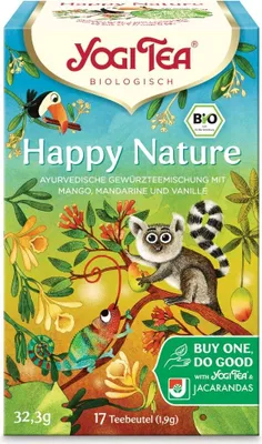 Obrázok produktu pre Yogi Tea - Happy Nature Organic Spice Tea | 17 x 1,9 g