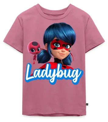 Produktbild von Spreadshirt Miraculous Ladybug Tikki Kinder Premium T-Shirt, 98/104 (2 Jahre), Mauve