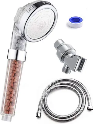 Produktbild von Wassersparende Regendusche mit Filter und Schlauch