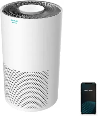 Image de Purificateur d'air Cecotec TotalPure 1500 Connected, 26 W, 100 CADR, filtre à 3 niveaux,Wi-Fi, capteur PM2,5, 2 modes, 2 vitesses, pièce de 40 m³