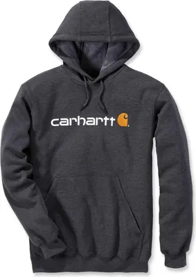 Produktbild von CARHARTT Bekleidung Logo Sweatshirt dunkelgrau Größe