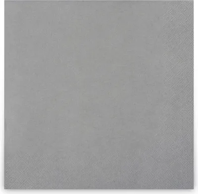 Produktbild von Tafel-Servietten | 250 Stück | grau |  3-lagig, 40 x 40 cm | für jeden Anlass