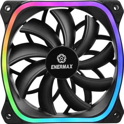 Immagine prodotto di Ventola da 120 mm Enermax UCSQARGB12P-AQF Nero