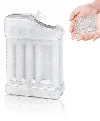 Produktbild von Wasserperlen - 60.000 bunte Gelperlen - Dekoration und Vasenfüller für Blumen und Pflanzen - Transparent und farbenfroh