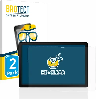Produktbild von 2x Für Samsung Galaxy Tab A8 WiFi / LTE Schutzfolie BROTECT Displayschutz Display Schutz Folie Klar Transparent