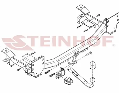 Produktbild von Z546933 Anhängerkupplung passend für LAND ROVER Range Rover 02/2002-05/2005 starr