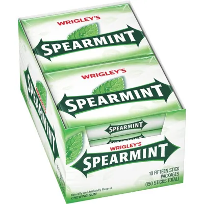Produktbild von Wrigley Spearmint, 15 Stück