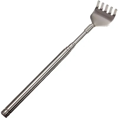 Produktbild von Knaak Teleskop Rückenkratzer Edelstahl ausziehbar bis 50 cm
