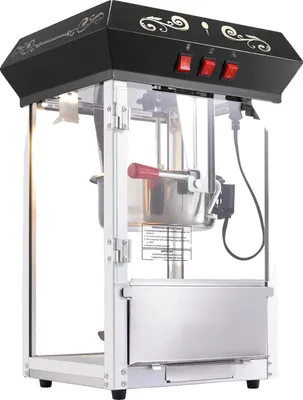 Zdjęcie produktu dla Maszyna do popcornu, moc 850 W, pojemność 48 filiżanek, kolor czarny