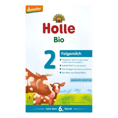 Produktbild von Kuhmilch 2 für Säuglinge ab dem 6. Monat, Demeter-Bio, 600 g – HOLLE