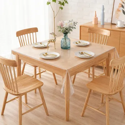 Obrázek produktu pro Průhledná ubruska, 90 x 90 cm, tloušťka 0,13 mm, čtvercová