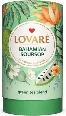 Produktbild von LOVARÉ Bahamian Soursop 80g (loser grüner Tee)