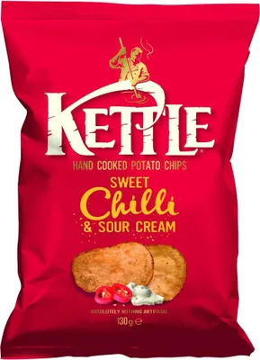 Produktbild von Kettle Chips Sweet Chilli & Sour Cream 130g