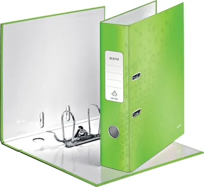 Obrázok produktu pre LEITZ 1005-00-54 Zakladač LEITZ WOW, 180 stupňov, DIN A4, 80 mm, zelený