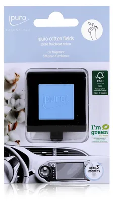 Produktbild von Essentials by Ipuro Car Line Autoduft Baumwolle field - Hauch Vanille (1er Pack)