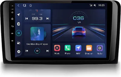 Obrázok produktu pre Junsun Android Autorádio Mercedes ML Trieda M W164 Trieda GL X164 ML GL Android GPS Navigace Mercedes-Benz Trieda M W164 GL Trieda X164 ML s Bluetooth, WiFi, USB Výkon: 1GB RAM + 16GB ROM