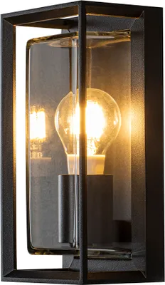 Produktbild von Brindisi Wandl. E27 schwarz