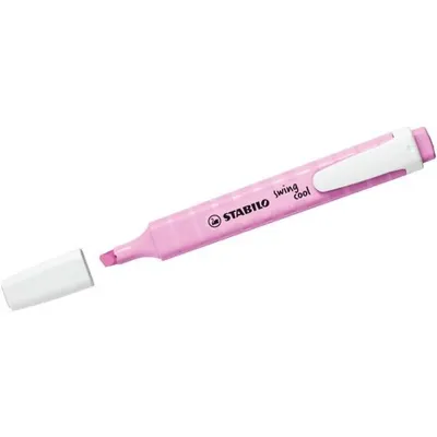 Produktbild von STABILO swing cool Pastel, 1 Stück(e), Fuchsie, Meißel, Fuchsie, Weiß, 1 mm, 4 mm