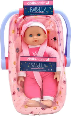 Produktbild von DANTE DollsWorld Isabel Puppe. 30cm im Tragetuch.78110