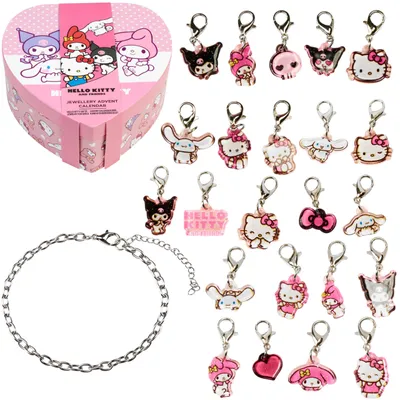 Adventskalender 2026 mit Hello Kitty Armband & 23 Charms