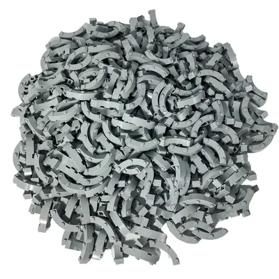 Produktbild von LEGO® 4x4 Bogenstein Kreisstein Viertelkreis Hellgrau - 48092 NEU! Menge 50x