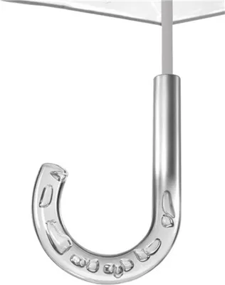 Produktbild von Regenschirm Ø101 cm BELLEVUE Stockschirm 0,51 kg Glockenschirm transparent