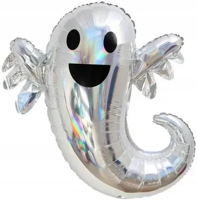 Image de Ballon en aluminium "Duszek" holographique, 75x61 cm