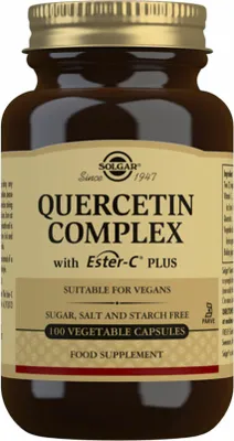 Produktbild von Quercitin-Komplex mit Ester-C Plus Solgar 30227 100 Einheiten