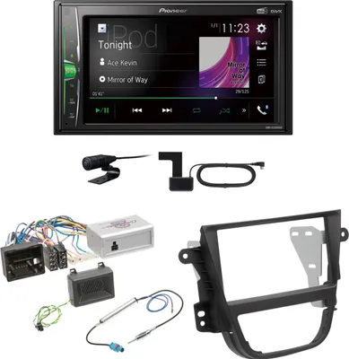 Produktbild von Pioneer DMH-A3300DAB USB DAB+ MP3 Autoradio Bluetooth Einbauset für Opel Mokka A