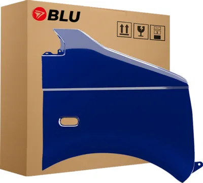 Produktbild von BLU Kotflügel Passend für VW Volkswagen Transporter T5 / Multivan LL5M Rechts Blau IndienBlau | 2003-2015 | Vorderseite Vorne | Lackiert | Einbaufertig