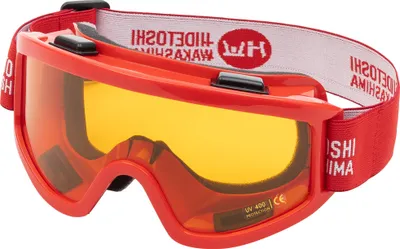 Produktbild von HIDETOSHI WAKASHIMA "Higashi" Unisex Skibrille Snowboardbrille rot | HW-34