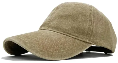 Immagine prodotto di Cappello da baseball unisex, in cotone kaki, prelavato, regolabile, da uomo e da donna