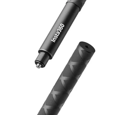Produktbild von Insta360 114 cm unsichtbarer Selfie-Stick, Kamera, Schwarz, Insta360, Aluminium, 114,1 cm, China