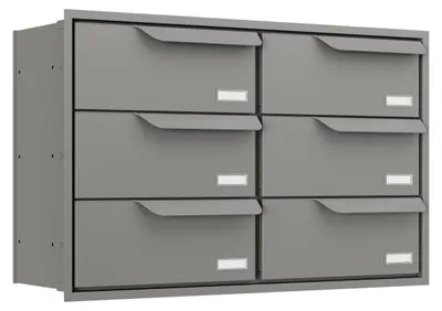 Produktbild von Einbaubriefkasten Eindhoven for Six in Grau