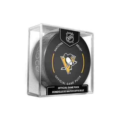 Obrázok produktu pre Fanouškovský puk NHL Official Game Puck (1ks), Pittsburgh Penguins