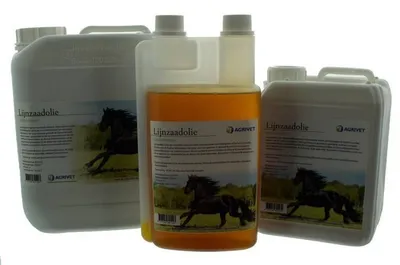 Productafbeelding van Agrivet Lijnzaadolie 5 liter