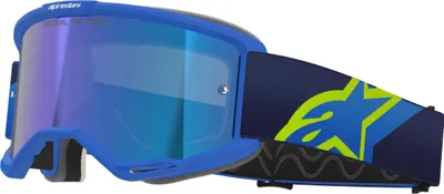 Immagine prodotto di occhiali VISION 5 CORP, ALPINESTARS (blu/giallo fluo/nero, plexi blu specchiato) 2026