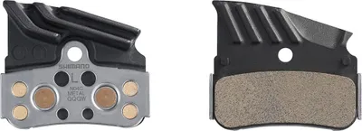 Obrázek produktu pro Brzdové destičky SHIMANO N04C pro BRM9120/8120/7120, kovové, černé (1 pár)