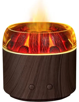 Produktbild von Ultraschall-Duftdiffusor Luftbefeuchter mit Aroma, leise, Holzoptik, 160 ml