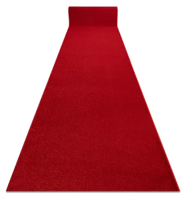 Image de Tapis de couloir KARMEL plaine carmin / rouge 70 cm rouge 70x150 cm