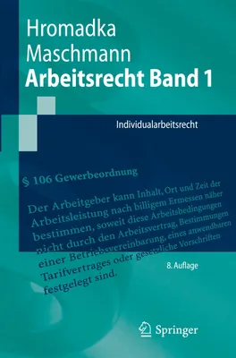 Produktbild von Arbeitsrecht Band 1