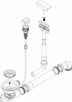 Produktbild von Schock Ablaufgarnitur für Drehexcenter chrom 629368