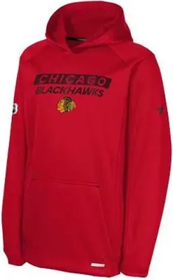 Produktbild von Chicago Blackhawks NHL Apro Rink Pullover Kapuzenpullover für Kinder Größe: Kinder S (6 - 8 Jahre) Outerstuff Apro Rink Chicago Blackhawks Junior Hooded Pullover Rot XL Jungen Rot XL