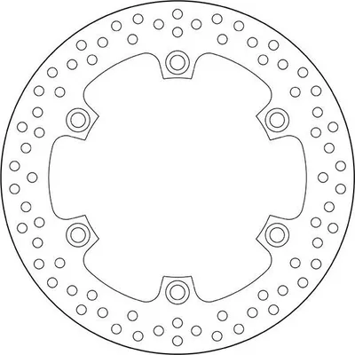 Produktbild von BREMBO Serie Oro Bremsscheibe für HONDA MOTORCYCLES VF 256mm 68B407A6